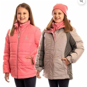 Gerry Pink and Gray Puffer NWOT